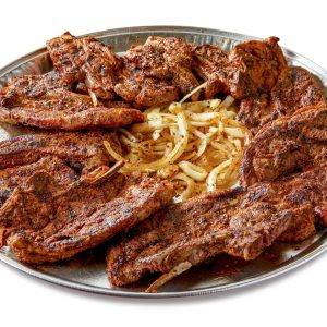 Char Grilled Lamb and Goat Steak Meal Mediterranean food Catering Minneapolis