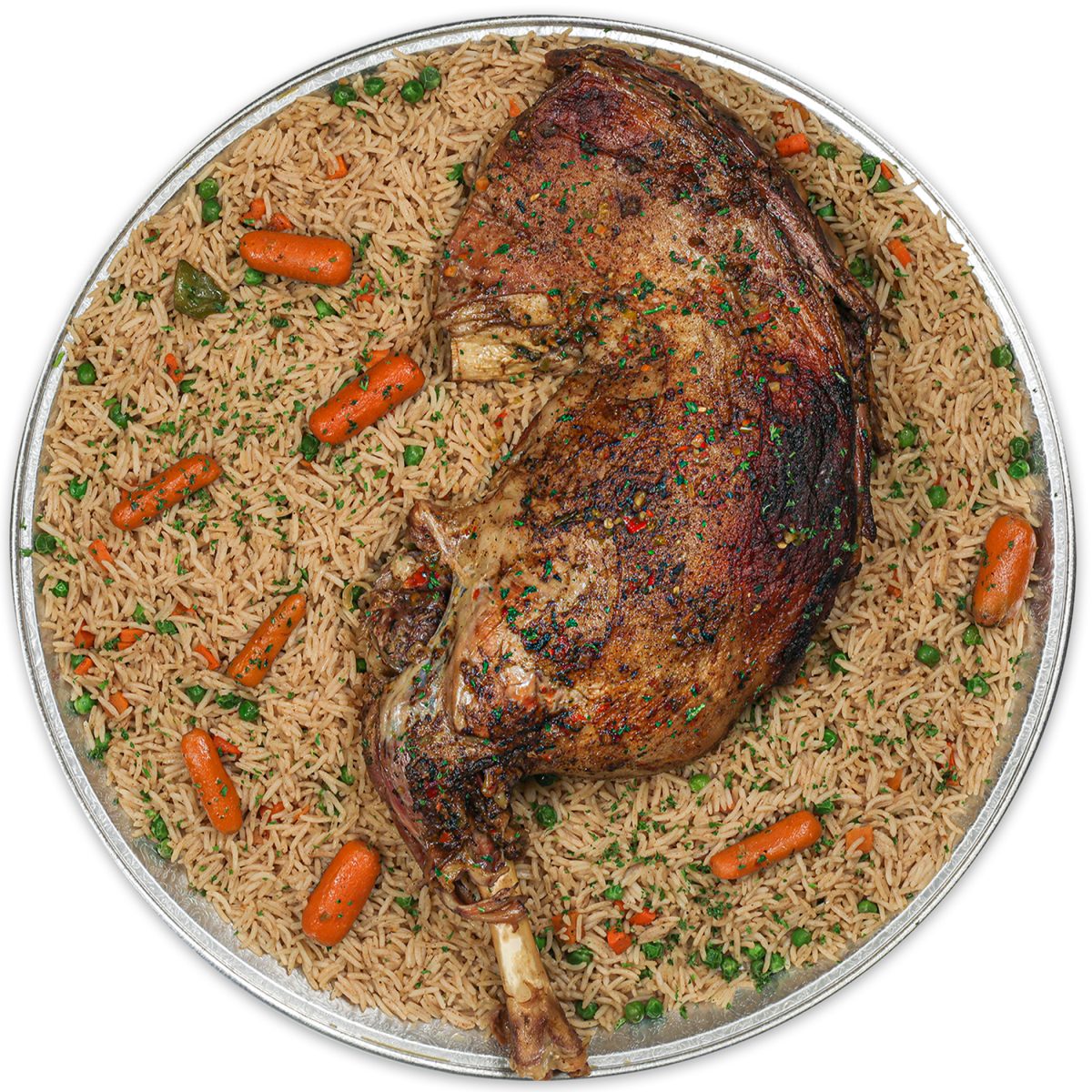 Lamb Leg Mediterranean cuisine event food catering specialty items