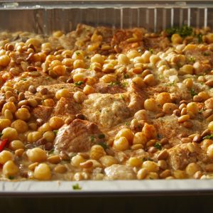 Palestinian Hummus Fatteh Salad Catering Mediterranean Food Minneapolis