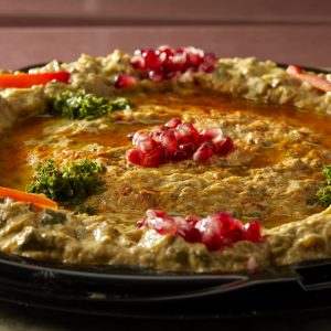 Mama Ghannuj Zucchini Mutabal Catering Mediterranean Food Minneapolis